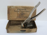 Franklin Rotary Tattoo Outfit with box, vintage animal tattoo tool
