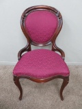 Bubble Back Upholstered Side Chair