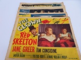 Five 1950's movie poster, lobby cards, 14