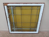 Stained Leaded Glass Window, 35