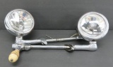 Two GE automotive rotating search light spot lights, 17