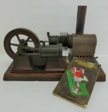 Rare Hot Air Engine / Motor, attributed to Stirling, 20