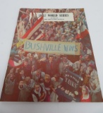 1957 World Series publication Milwaukee Journal, Bushville Wins