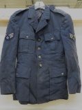 Military jacket, 41 R, Air Force, c 1950, Dana C Turner AF