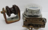 General Electric Meter and stoneware insulator