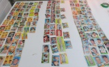 About 146 Topps vintage baseball cards, various years
