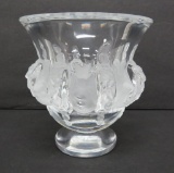 Lalique Dampierre vase, 5