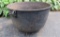 Vintage Cast iron three footed cast iron Scalding. Pot, 25 1/2
