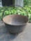 Vintage cast iron scalding pot with handle, 25