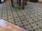 Custom floor rug, 9'5