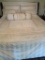 King size comforter with seven accent pillows