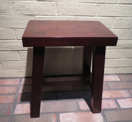 Room and Board small side table, tenon design, Maria Yee,