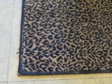 Jaguar print carpet 10.5' x 10.5'