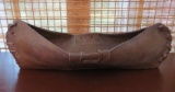 Decorative resin canoe, 25