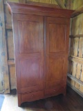 Large storage cupboard wardrobe with shelves