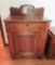Lovely single door single drawer stand, cabinet with back splash, 24