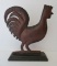 Metal rooster figure, 16