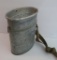 Small Old Pal tin minnow bucket, 7 1/2