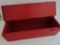Red wooden box, 16