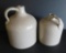 Two stoneware jugs, 7