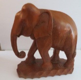 Wood carved elephant, 16