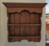 Primitive wall shelf, 28