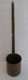 Large copper ladle measure, 20