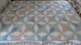 Lovely patchwork quilt, 84