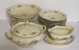 Rose china, Rosenthal 2950 and 7 Mignon Bavarian plates