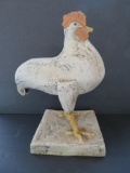 Resin rooster figure, 15