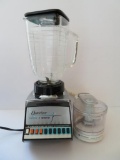 Osterizer blender, working, and Black and Decker chopper