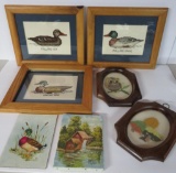 Duck and Mill art lot, seven pieces