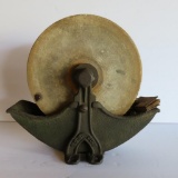Vintage grinding wheel, 8