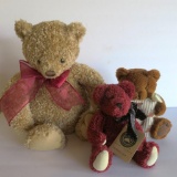 Three decorative Teddy Bears