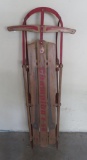 Wood sled with metal runners, Champion 56, 56