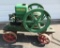 John Deere Hit and Miss Engine on manufactured cart, Type E, 1 1/2 HP