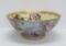 Lovely Large French Porcelain handpainted bowl, Blackberries, 13 1/2
