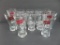 Schlitz Beer Glasses, 12 pieces