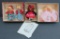 Three boxed Storybook dolls, bisque, Cinderella, One Two button my shoe and Hansel and Gretal