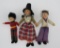 Three Norah Wellings dolls, 9