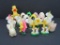 22 vintage candles, Easter, chicks, lilies and eggs
