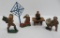 Four Manoil Lead Toy Soldiers, 3