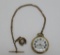 Hamilton Railway Special pocket watch with horseshoe compass