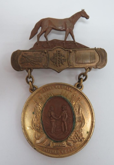 29th National GAR Encampment Medal, 1895 Louisville Kentucky, Delegate
