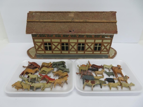 Noah Ark and 44 wooden animals