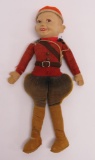 Norah Wellings doll, with tag, Mountie Police officer, 14