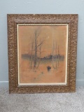 1897 Hoover and Son framed print, 23