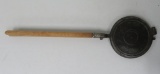 Vintage cast iron HOST communion wafer maker, 27 1/2