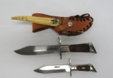 Three Buck style knives