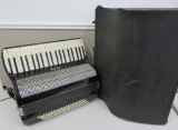 Accordion with case, with two sound changers, 24 keys